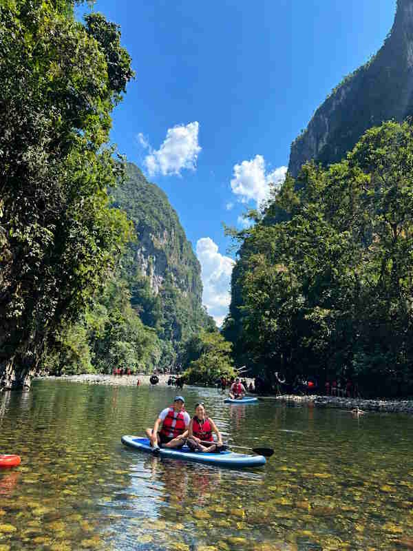 Paddle SUP en el Río Derrepente de Tingo María