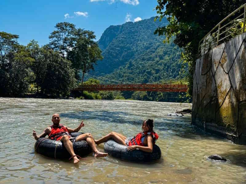 Tubing por el Rio Monzón